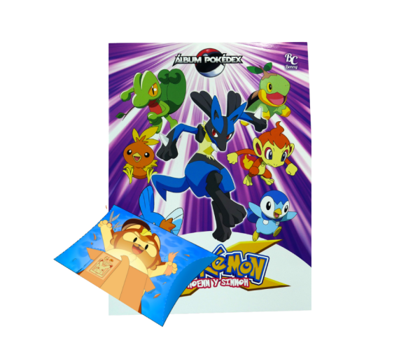 Pókemon Pokédex + Single mystery box