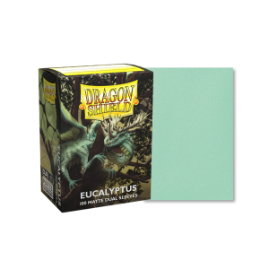 Protectores Dragon Shield - Sleeves Standard Size Matte Dual Eucalyptus 100