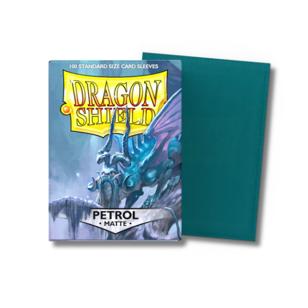 100 Dragon Matte Petrol Protectores Shield Standard