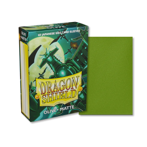 Protectores Dragon Shield Sleeves - Japanese- Matte Olive