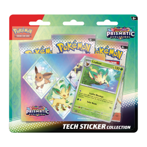 Tech Sticker Collection Pokémon TCG: Prismatic Evolutions (Leafeon) Reserva