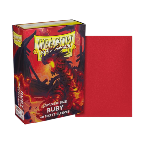 Protectores Dragon Shield Sleeves – Japanese- Matte Ruby