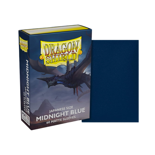 Protectores Dragon Shield Sleeves – Japanese- Matte Midnight Blue