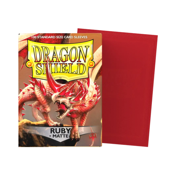 Protector Dragon Shield Standard Matte Ruby