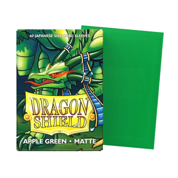 Protectores Dragon Shield Sleeves – Japanese- Matte Apple Green