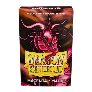 Protectores Dragon Shield Sleeves – Japanese- Matte Magenta